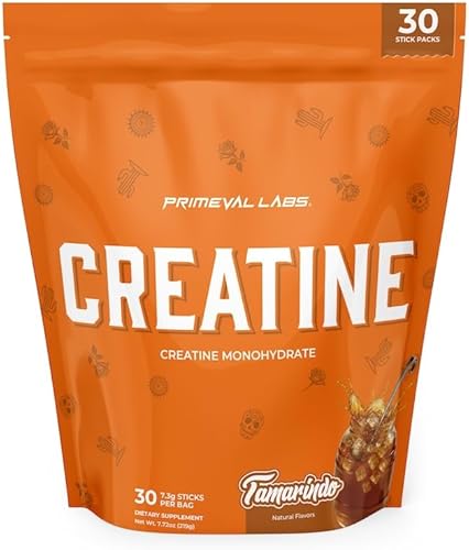 Miniatura 18 de Primeval Labs Clean Creatine Monohydrate Powder | Polvo saborizado para fuerza muscular y recuperación | Sabores latinos Aqua Fresca | Suplemento de