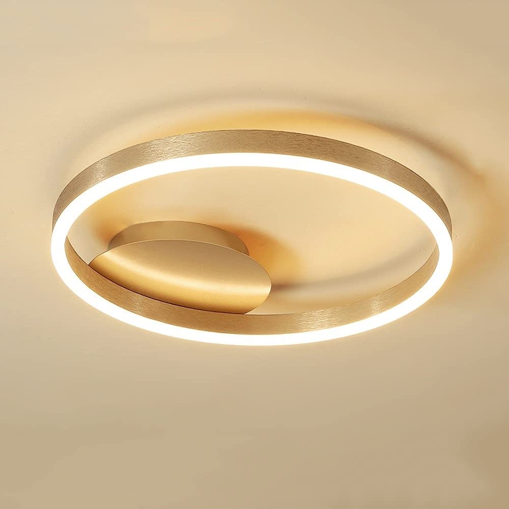 Lampes suspendues LED salon et salle à manger avec anneau lumineux