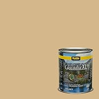 Vista 219 de Rodda Paint CASCADIA ZERO Interior Semi-Gloss Paint & Primer in One, Quart, Gold Tweed