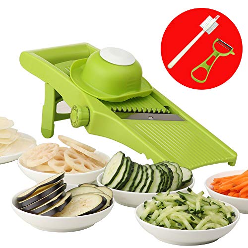 Valuetools Adjustable French Fry Cutter - Mandoline Silcer for Cheese, Onion, Potato Chips