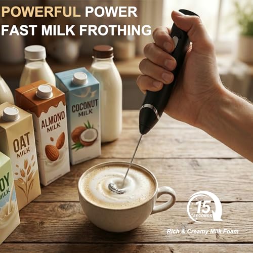 Handheld Milk Frother Wand