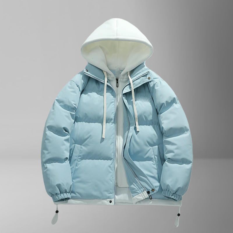 Veste matelassée épaisse isolation thermique supérieure blouson modulable