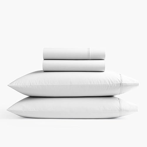 Miniatura 2 de SUPREME ELEGANCE Juego de sábanas de tamaño King de 800 hilos, ultra suaves y sedosas, juego de sábanas de satén de algodón ultra suave y sedoso,