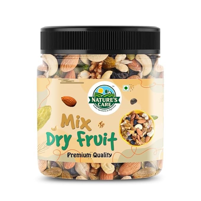 NATURE'S CARE Premium Mixed Dry Fruits 250 gm High Protein & Fibre Energy Packed No Preservatives-image-18