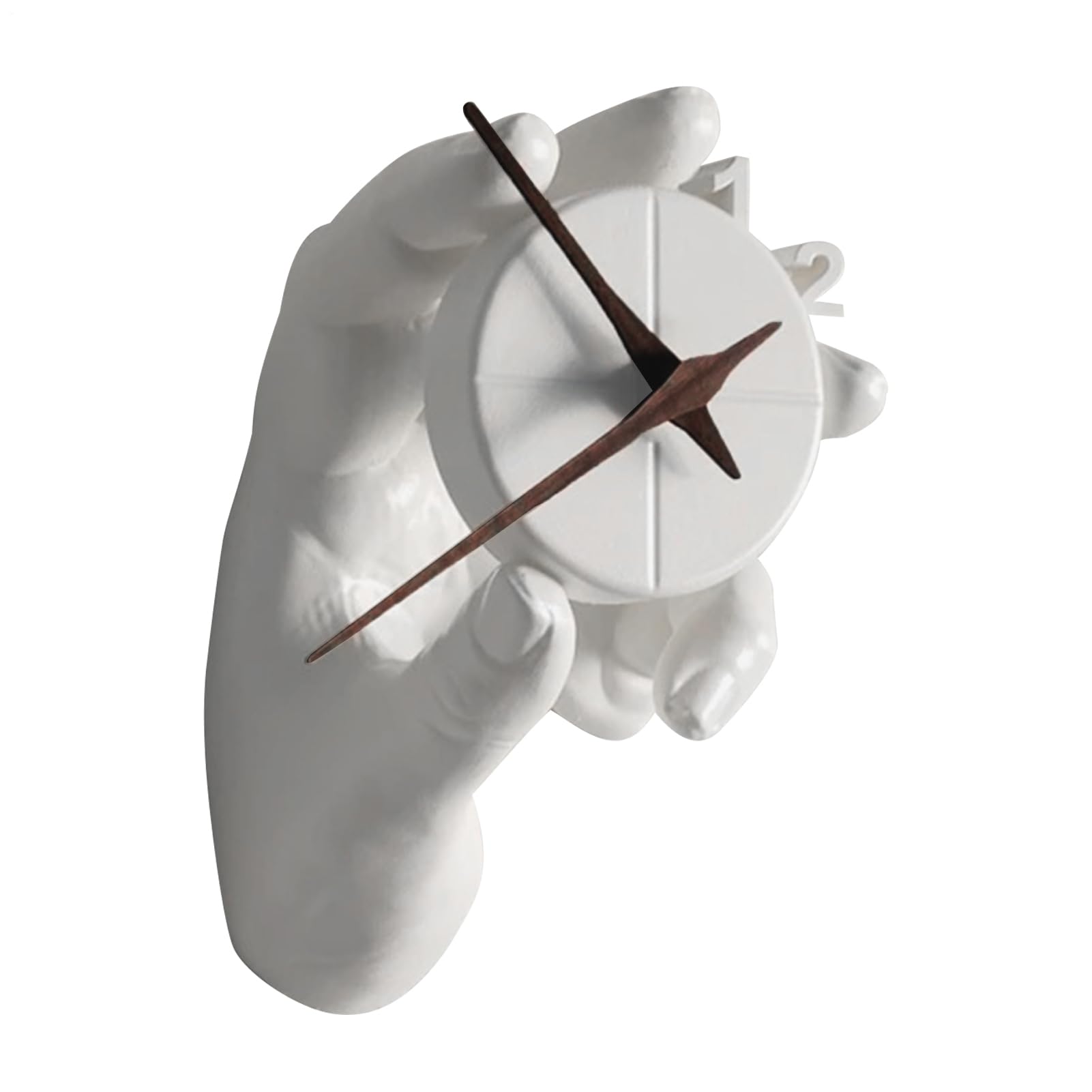 Horloge 3D mouvement silencieux et construction durable