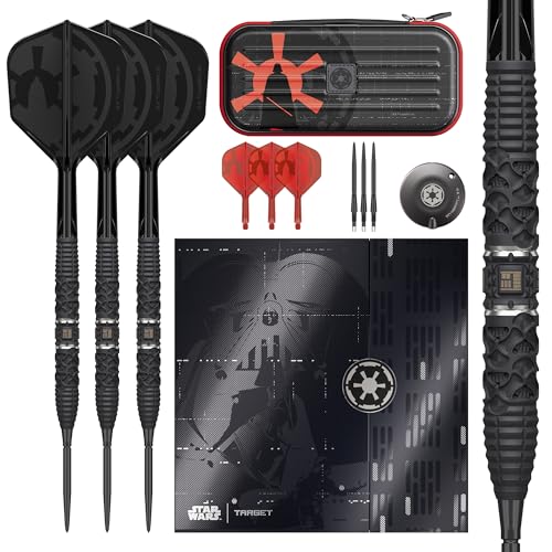 Target Darts Star Wars Darth Vader Steeldarts aus 95% Tungsten, 22 g...