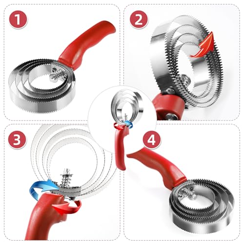 image for Kjsdn 4-Ring Reversible Stainless Steel Brush - Double-Sided Shedding 