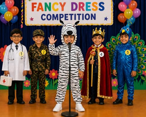Image of udra Fancy Dress Animal costumes for kids animal dress for boys & girls fancy dress competition school events function for age group 3 to 8 yrs