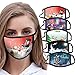 Produktbild Unisex wiederverwendbare waschbare Mode bequeme 5pcs Weihnachten Baumwolle Druck atmungsaktive Baumwolle für Weihnachtsdekorationen (Schneemannschloss)