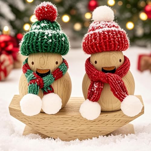 Wooden Swinging Duck Ornament - Unique Gift for Any Occasion - Image 3