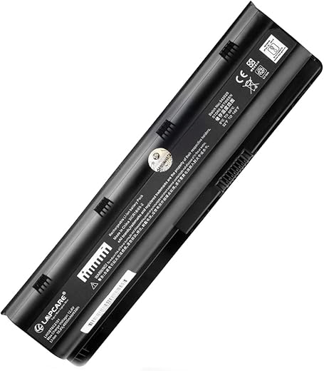 Lapcare MU06 for HP 430 630 G4 G6 G62 DM4 DV6 Compaq CQ42 CQ62 Laptop Battery Black