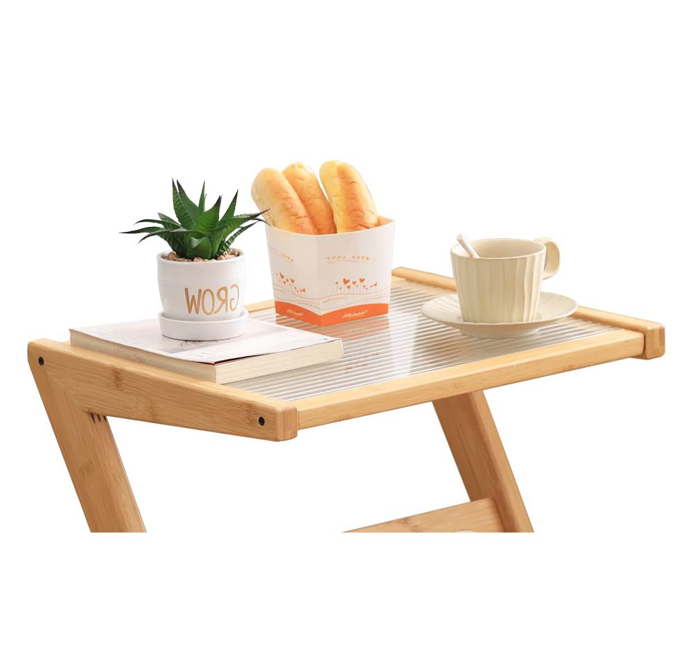 Amazon.com: Tiita Rattan Side Table, Mid Century Nightstand