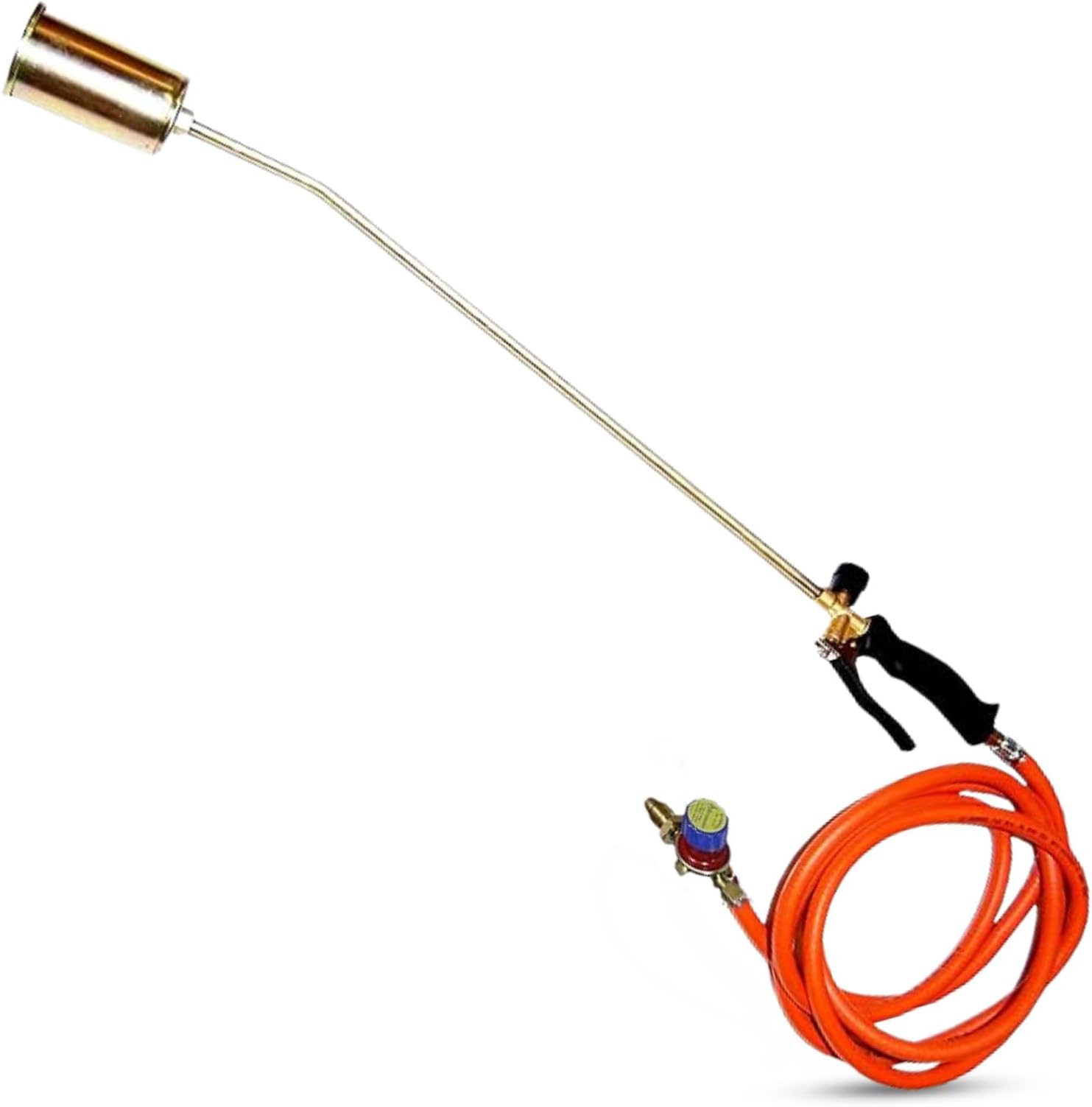 โ Brenner 3mm Gas Torch Weed Burner Kit โ Heavy Duty Roofing Blow Torch with 3m Hose & Gas Regulator โ Suitable for Weeding, Plumbing, Welding, Thawing Pipes, Roofing, BBQ & Outdoor Heating