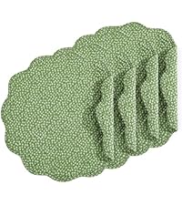 HOMBYS Quilted Placemats Set of 4 for Kitchen Table - OEKO-TEX STANDARD 100
| Hombys Washable Rectangular Placemats 100 51cvzvQbZ L. AC SR200,225