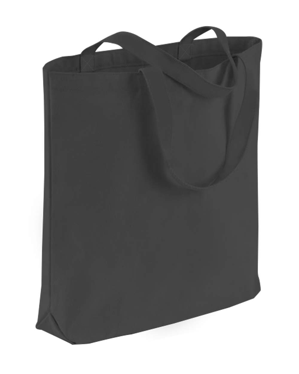 Bolsas de lona resistentes al por mayor con refuerzo inferior de 38.1 cm de ancho x 40.6 cm de alto x 7.6 cm de largo, ideales para manualidades, impresión de pintura, bordado