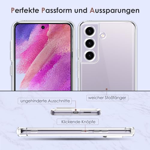 Filoto Ultra Clear TPU hülle für Samsung Galaxy S21 FE 5G 6.4″(2022) – Ansicht 6