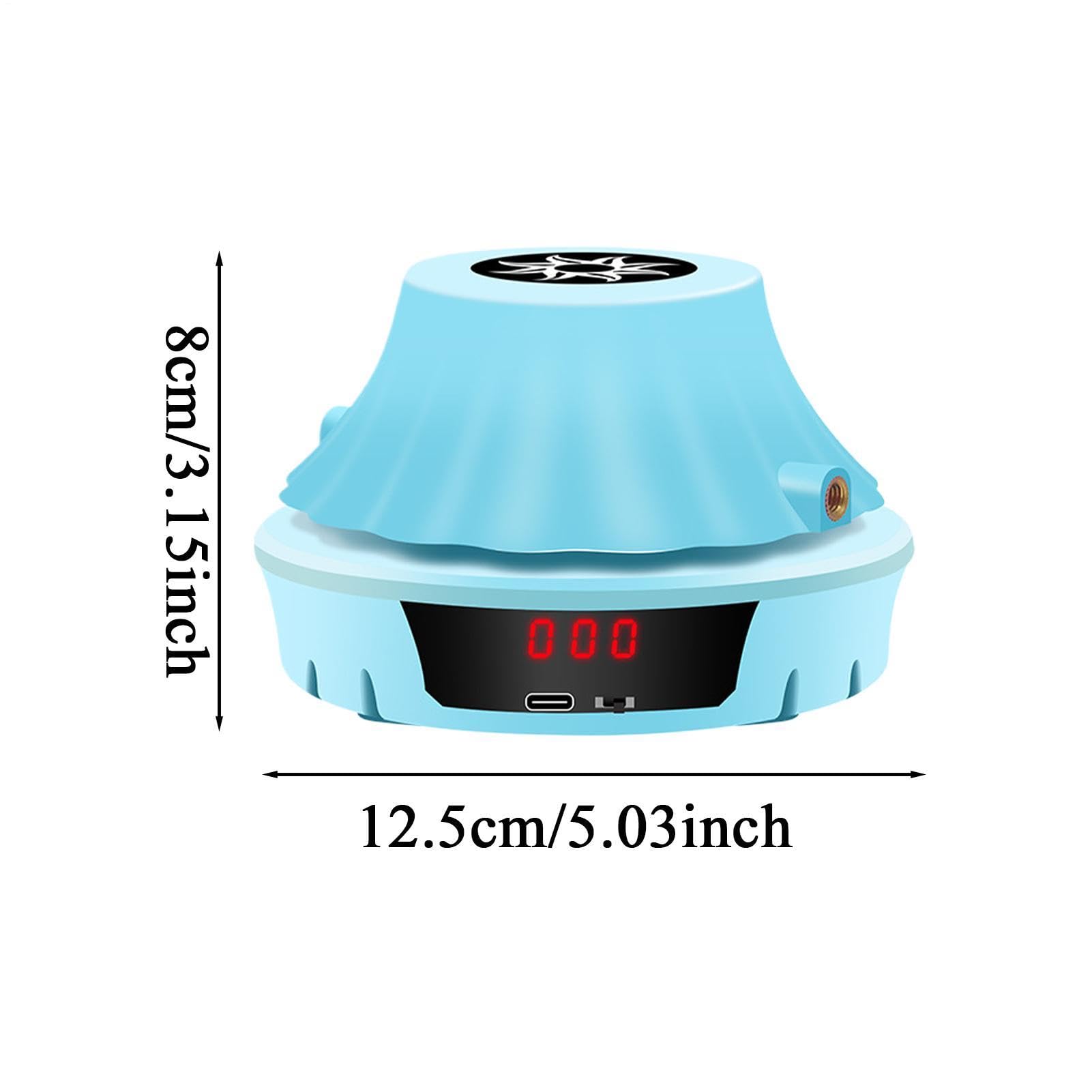 Machine à sauter automatique | Compteur LCD de 10 vitesses | Télécommande avec saut automatique | Pour entraînement quotidien, fitness à la maison, bureau, salle de gym