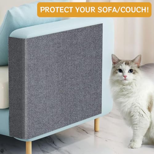 Image of Qpets Cat Scratch Pad Couch Furniture and Wall Protector, 30 * 100CM