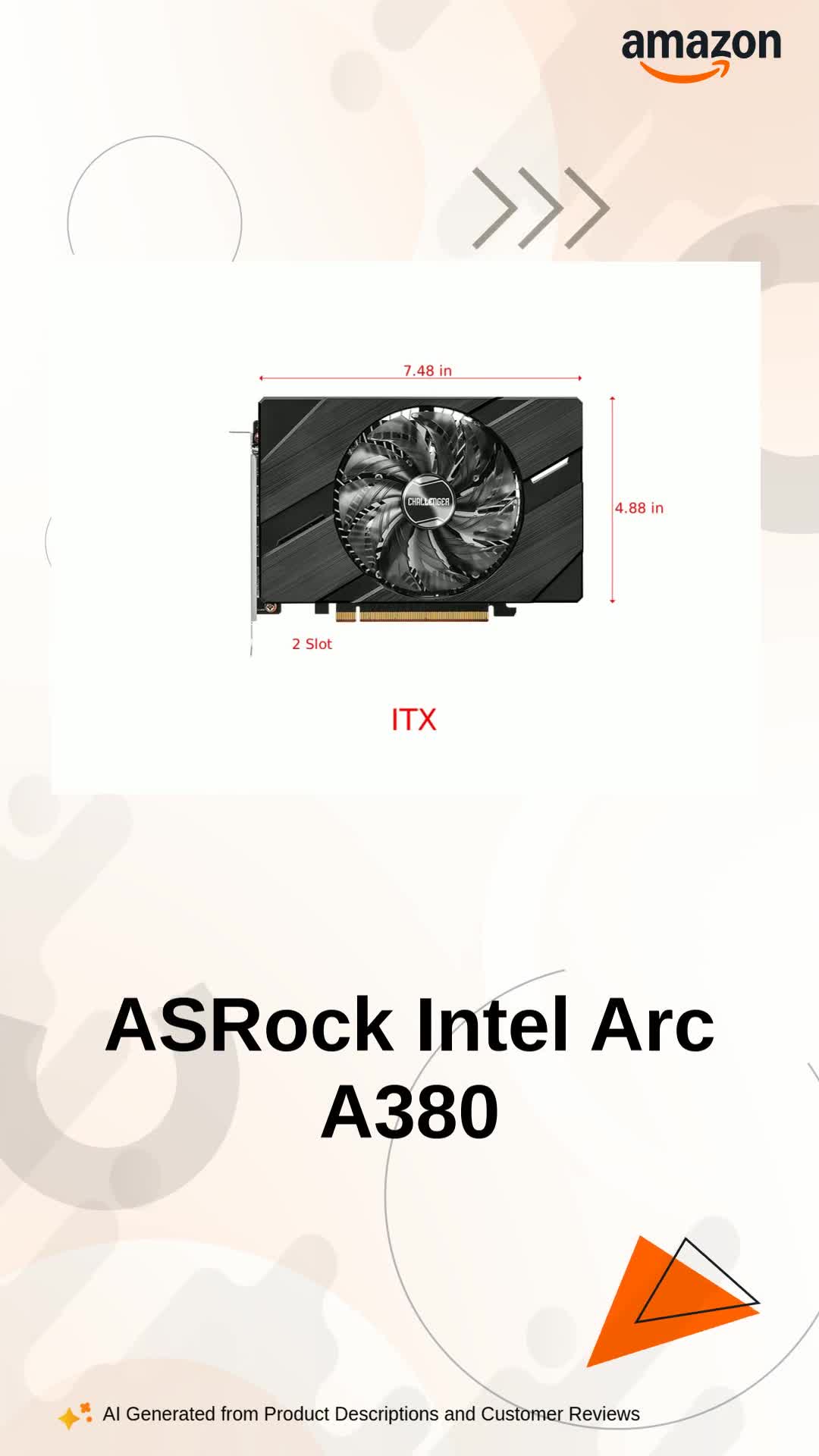 【送料無料】ASROCK INTEL A380 6GB Amazon.in: Buy Asrock Challenger Intel Arc A380 Gddr6 6Gb Graphics
