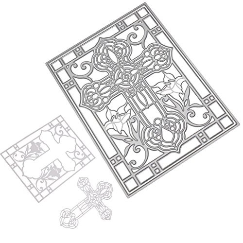 Healifty Croce da tavola fustelle fustella