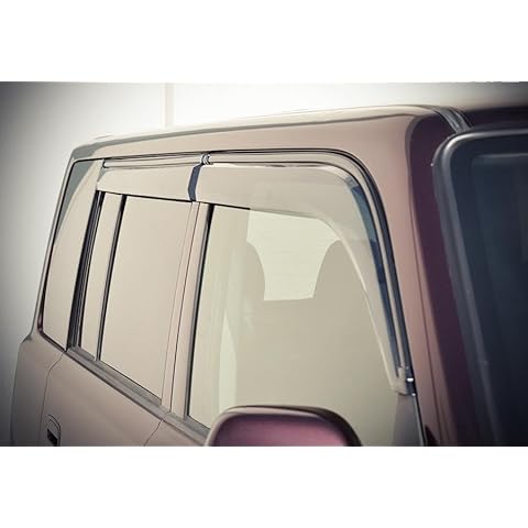 WellVisors Window Visors Wind Deflectors Compatible With Scion 2004-2007 xB With Black Trim Rain Guards 3-847SC003 Cover