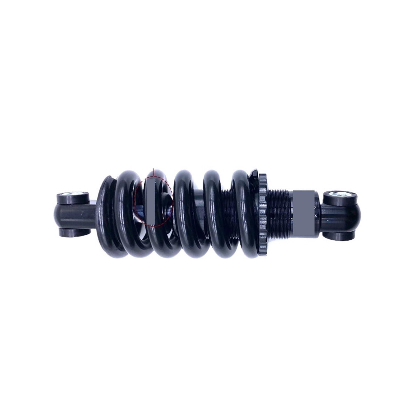 Amortiguador trasero 650LBS 125/150/165/190 mm Scooter de descenso(150mmx24x24-1500lbs)