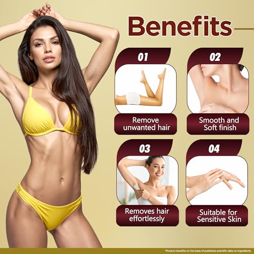 Image of Multani Natural Gold Hair Removal Cream 60 ml (Pack of 2)| Radiance formula Enriched with Gold Pearl Powder and Vitamin E | Painless, Easy and Effective Hair Removal for Men and Women