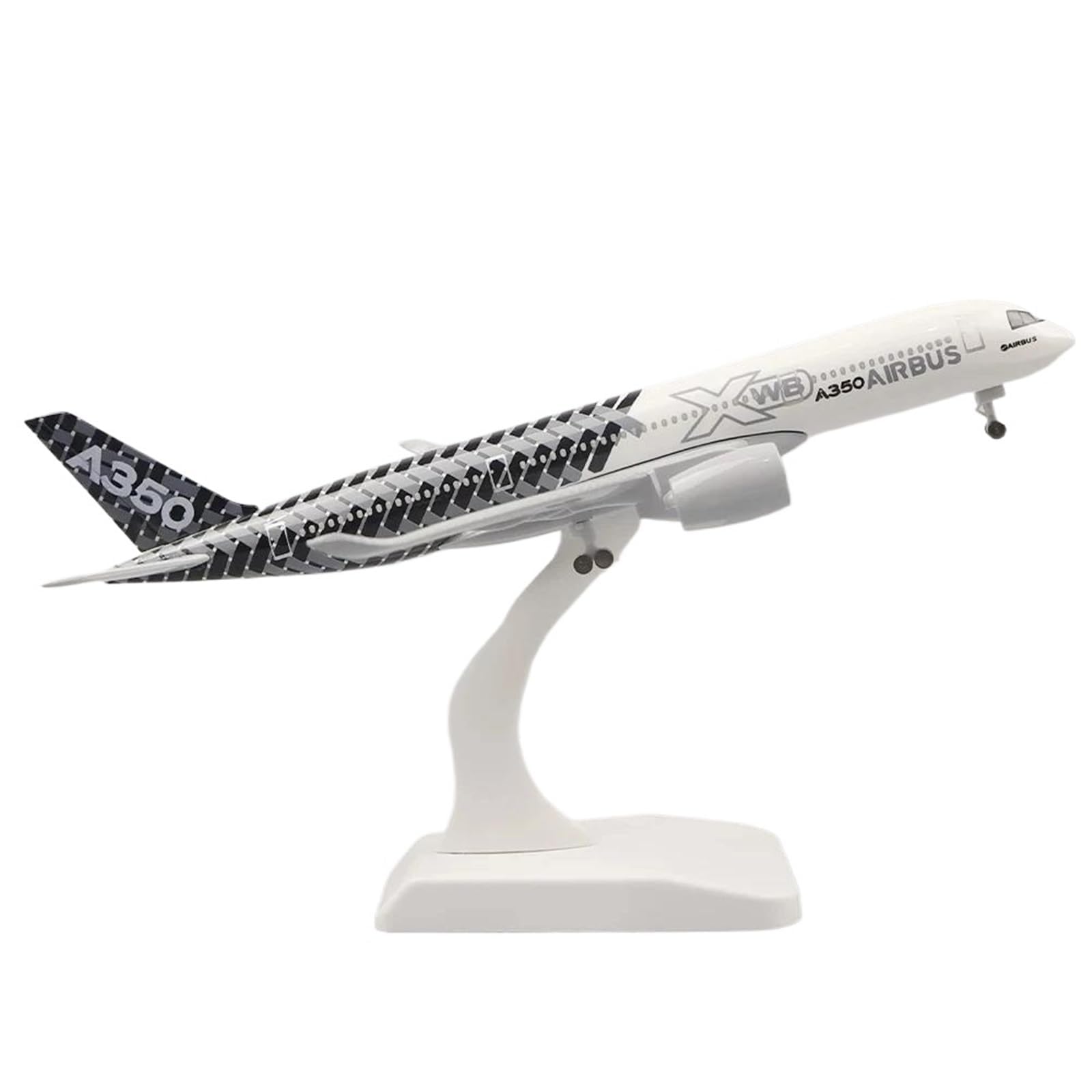 Repliki modeli samolotów Model samolotu w skali 20CM 1/400 Samolot lotnictwa cywilnego dla Airbusa A350 XWB Prototypowa replika samolotu Miniaturowy model samolotu