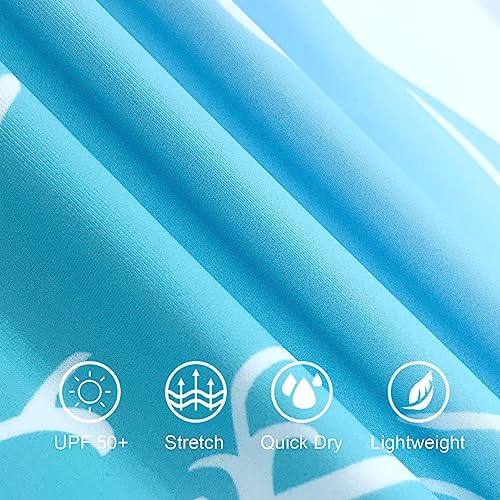 VAYAGER Men's Swim Shirts Rash Guard UPF 50+ T Shirts Quick Dry Loose Fit Water Surfing Shirt4