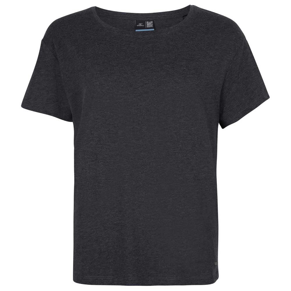 O'Neill Women's Essential Roundneck Shortsleeve T-Shirt, Casual Logo Rundhalsshirt, Black Out, XS-XL