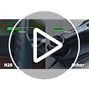eufy Clean HomeVac H20, 40 AW Strong Suction, Cordless, Lightweight 1.44 lb, 1H Fast in-Car Charge Handheld Car Vacuum Cleaner, Black