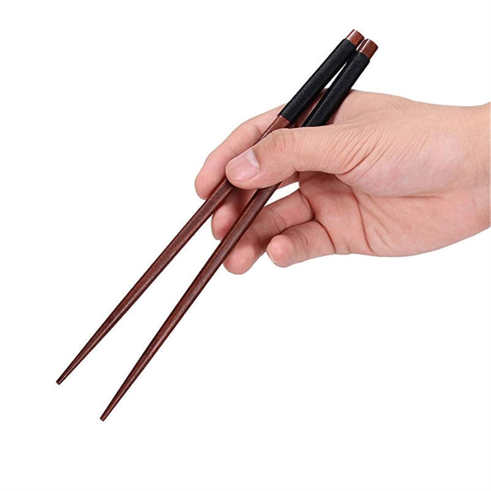 6 paires/set baguettes en bois à la main classique japonais bois naturel châtaignier bois sushi nourriture chinoise cuisine cockts
