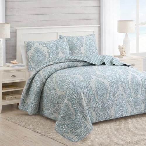 Cozy Line Home Fashions 3-Piece 100% Cotton Vintage Timeless Elegance