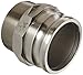 Dixon 400-F-SS Stainless Steel 316 Boss-Lock Type F Cam and Groove Hose Fitting, 4" Plug x 4" NPT Male