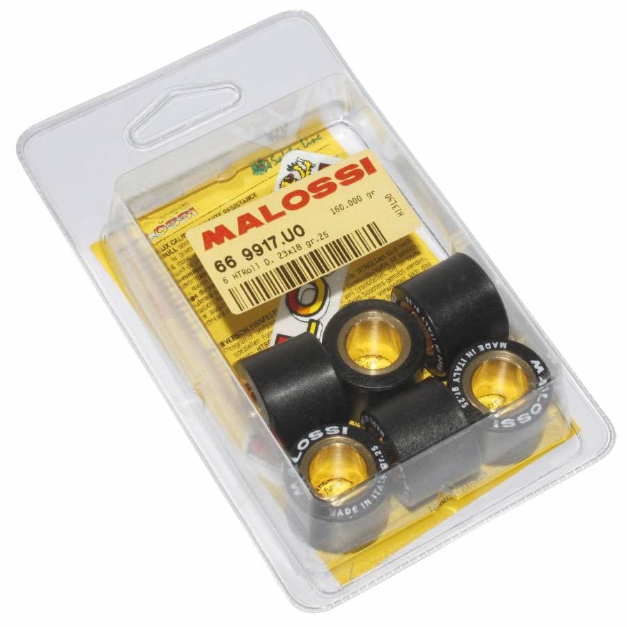 Galet Malossi 23x18 résout la perte d'accélération sur Kymco Grand Dink 250