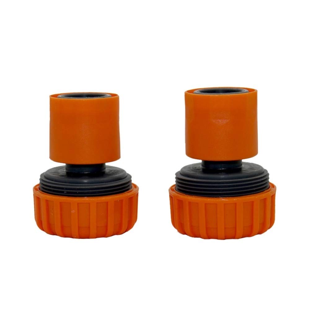 Conector de codo de tubería 1" Lavado de manguera de agua del grifo conectores estándar adaptador de coche Jardín de riego Tubería conexión de la manguera reparación de las articulaciones 50 PC