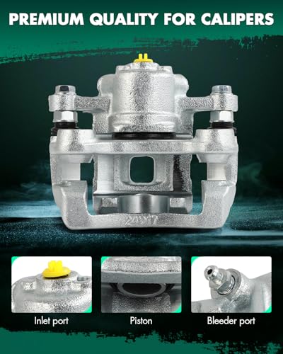 Image of SCITOO Rear Brake Calipers With Bracket 19B6467 19B6466 Compatible For Hyundai For Azera 2012-2017,For Kia For Optima 2011-2016