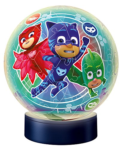 Ravensburger PJ Masks-Puzzle 3D da 72 pezzi, 11837...