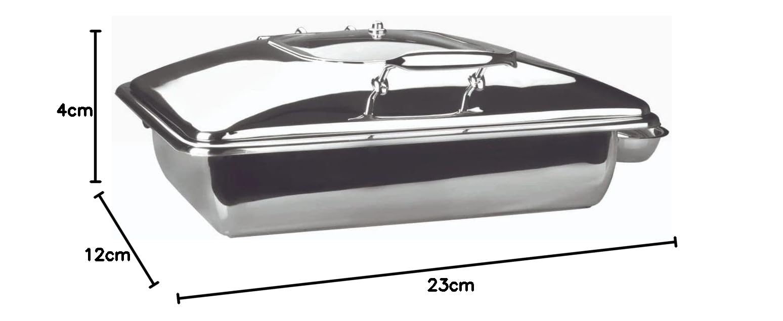 Lacor Gn 1/1 Luxe Body do mycia naczyń 9 LTS, stal nierdzewna srebrna, 43 x 59 x 43 cm