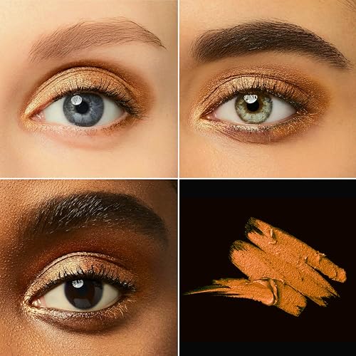 Image of FASHION COLOUR German Eyeshadow Stick Matte & Shimmer | Long Lasting, High Pigment, Blendable Eye Shadow Pencil | Built-In Sharpener | Sparkling Yellow