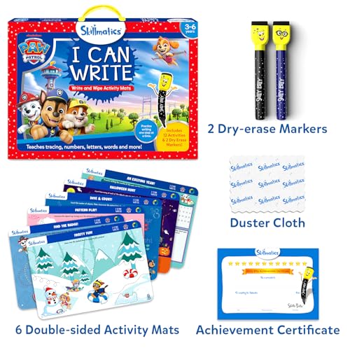Image of Skillmatics I Can Write - PAW Patrol, Preschool Learning Activity Toy