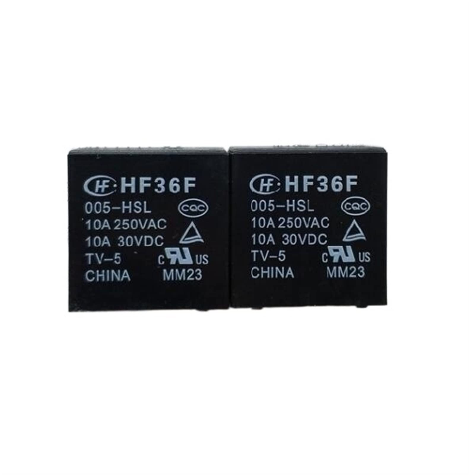 Relé electromagnético HF36F-005-HSL 5VDC para montaje en circuitos impresos 2