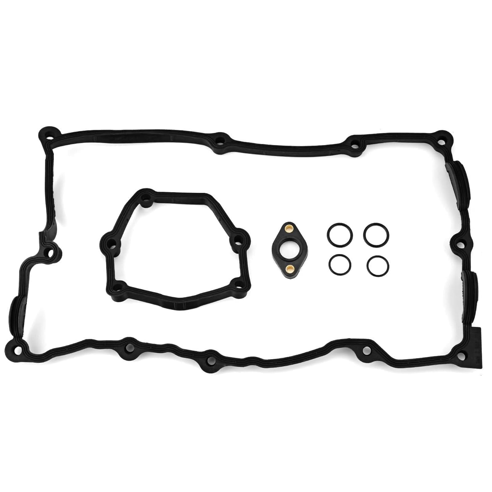 ANBOO Uszczelka pokrywy zaworu samochodowego do samochodu, zestaw uszczelek pokrywy zaworu do B 1 serii 3 E46 E81 E87 E90 E91 N42 N46 1112003224 11377502022 11120028033