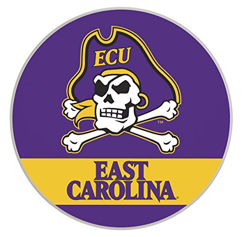 East Carolina Pirates Paper Coaster 4 Pack Officially Licensed Collegiate Product