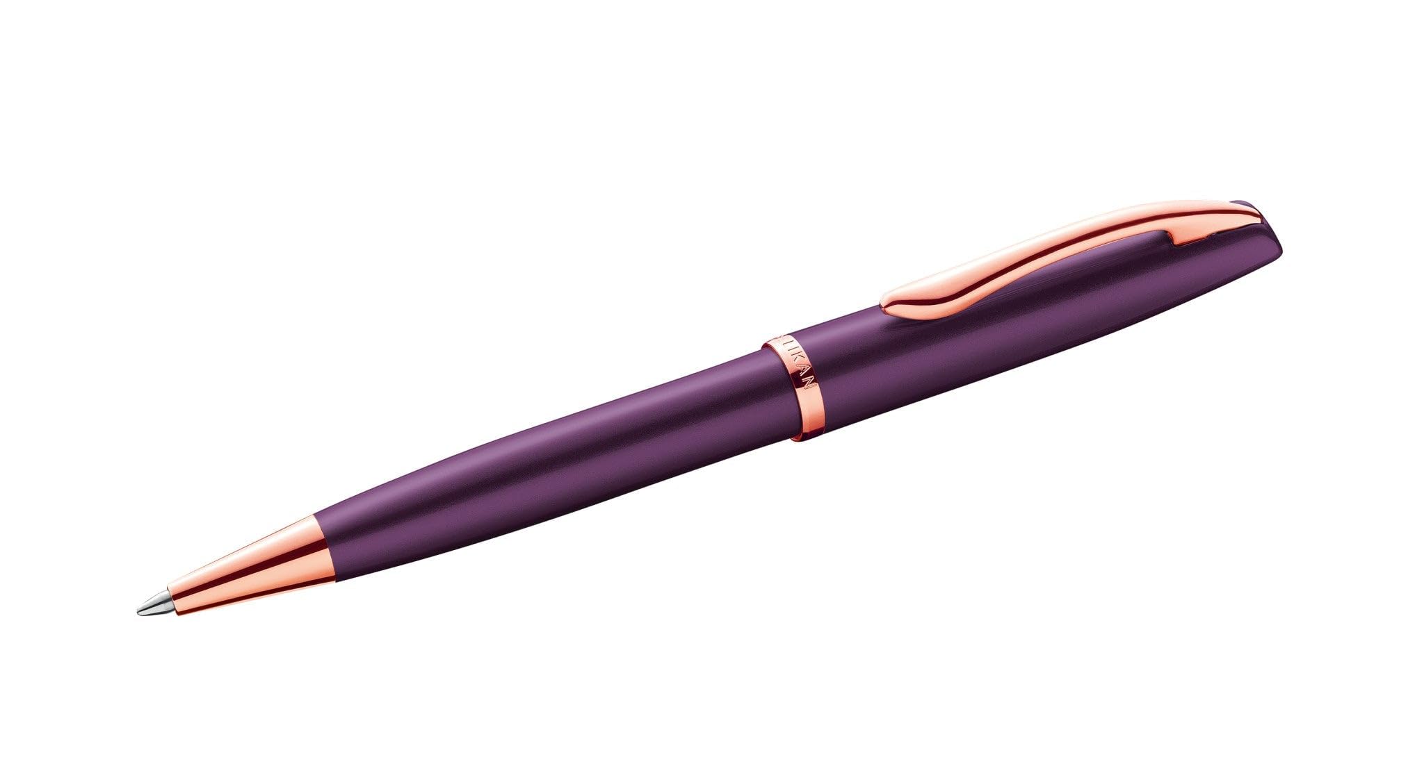Pelikan Schreibset Fuellhalter & Kugelschreiber Jazz Noble Elegance Viola mit Gravur - laengliche Gravurflaeche