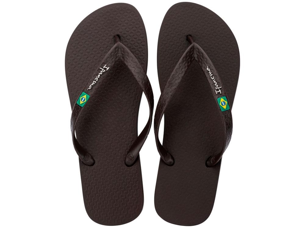 Ipanema Men's CLAS Brasil II Ad Sandal, Brown, 47/48 EU