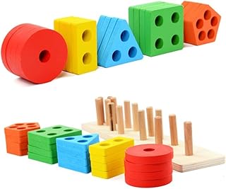 Toyvian Brinquedos Educativos Infantis Brinquedos Infantis Brinquedos Para Crianças Brinquedos Educativos Brinquedos Infantis Soquete De Cilindro Cilindro De Madeira Soquete Redondo