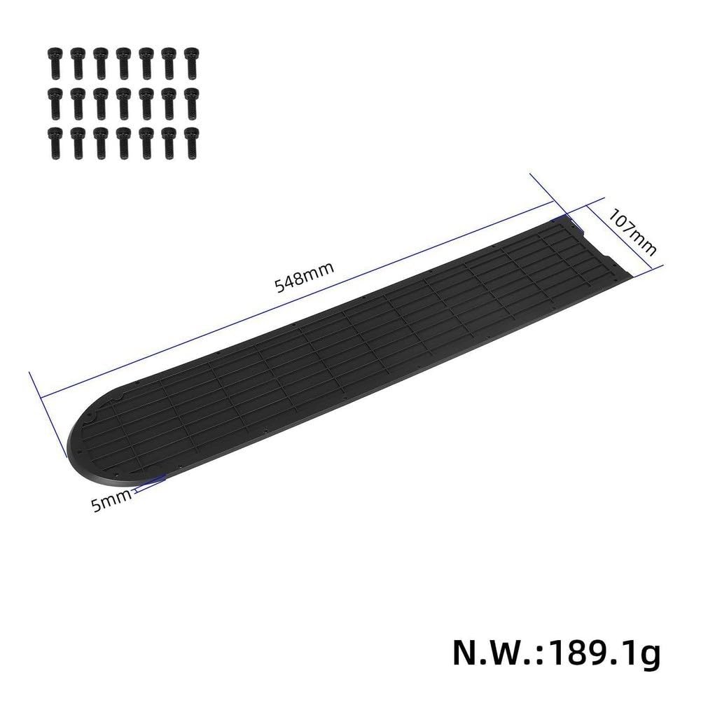 Cache inférieur de scooter électrique pour Xiaomi M365 4 Pro MAX G30, plaque de base de batterie en plastique avec anneau d'étanchéité, pièce de rechange de protection