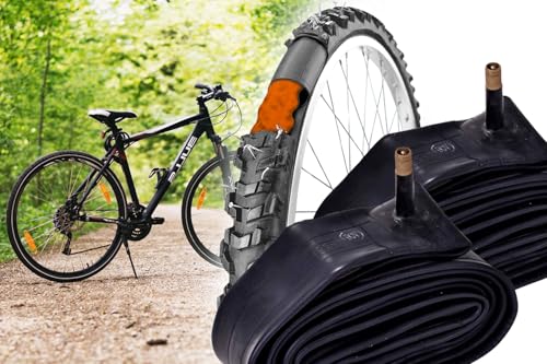 2X Selbstreparierender Fahrradschlauch 1 5/8 x 1 3/8 x 28 Zoll, 37-622...