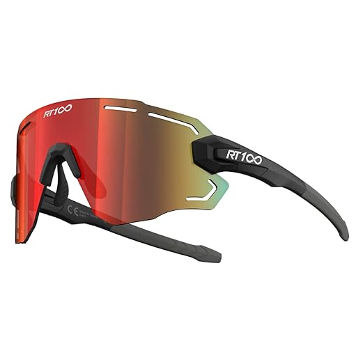 RT100 RIDE YOUR WAY Professional wrap around Frameless Cycling Sunglasses for Men and Women